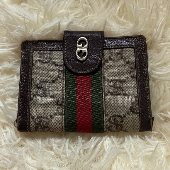 Vintage Gucci monogram wallet - Picture 1 of 15